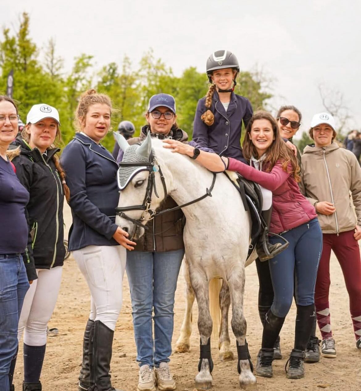 Séance d'entraînement à la JK Equestrian Academy